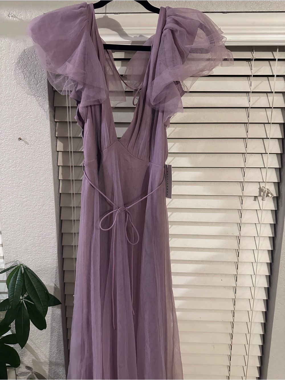 Baltic Born Annabella Tulle Dress | Lavender Size L - Picture 8 of 8